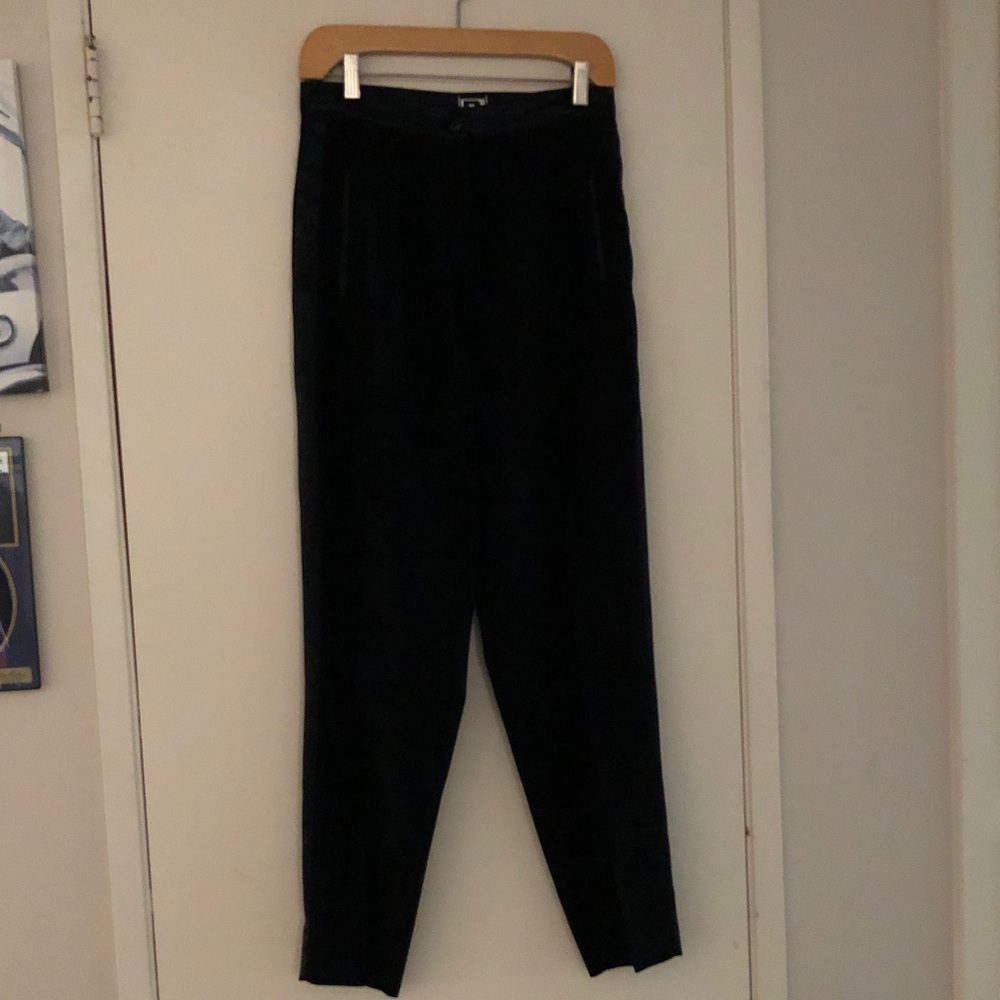2pc Suit BESTINI PARIS Back To The Office Ready! Tuxedo like lace-up back! Black - Picture 12 of 17